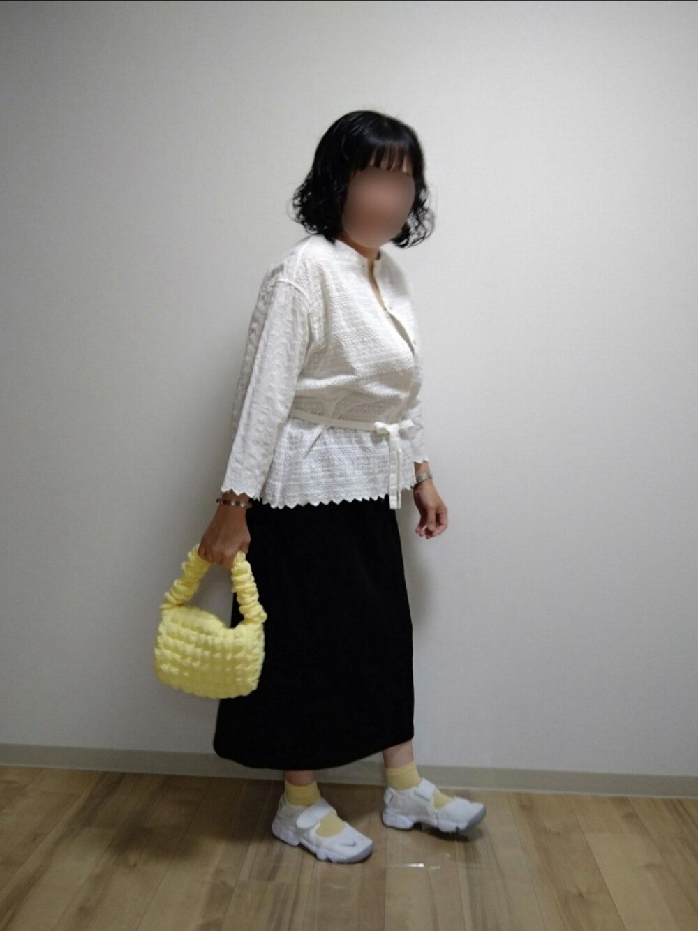 BEAMS BOY カットワークベルテッドロングスリーブシャツ/カーディガン BEAMS BOY カットワークベルテッドロングスリーブシャツ