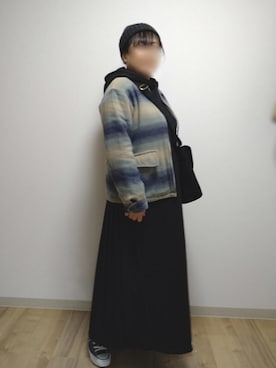 「CHIPIE（シピー）のアイテム」を使った、mochaさん（レディース・155cm）の冬コーディネート