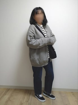「zozoデニム」｜mochaさん（レディース・155cm）の秋コーディネート