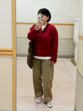 「アイテム（アクセサリー）」を使った、mochaさん（レディース・155cm）の秋コーディネート