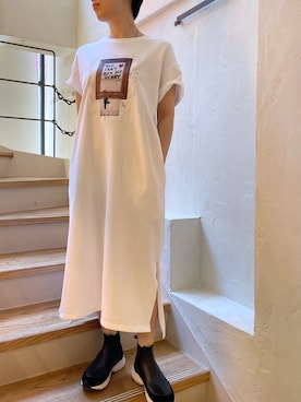 T.yukikoさん（レディース・156cm）の夏コーディネート