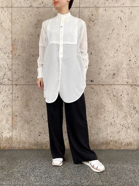 「EARLE（アール）のアイテム」を使った、T.yukikoさん（レディース・156cm）の夏コーディネート