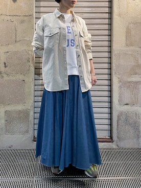 T.yukikoさん（レディース・156cm）の春コーディネート