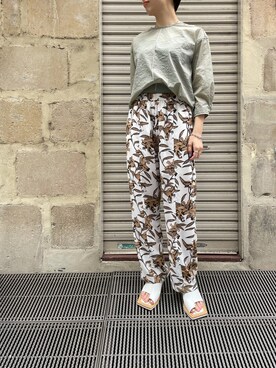 T.yukikoさん(レディース・156cm)の夏コーディネート