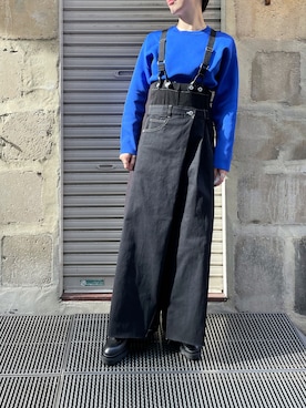 「B'2nd（ビーセカンド）のアイテム（ブーツ）」を使った、T.yukikoさん（レディース・156cm）の冬コーディネート