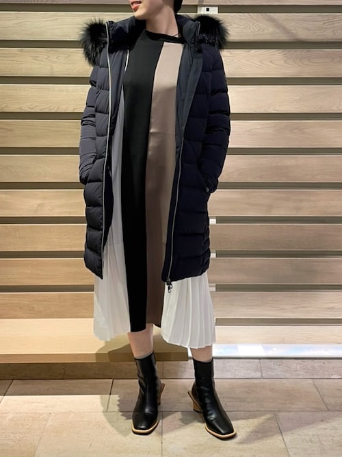 EZUMI オーバーチュニックニットワンピース EZUMI オーバーチュニックニットワンピース