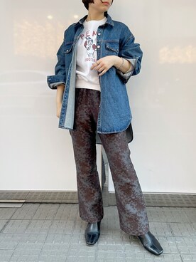 T.yukikoさん(レディース・156cm)の冬コーディネート