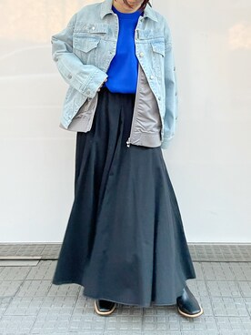 T.yukikoさん（レディース・156cm）の冬コーディネート