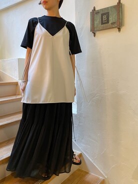 T.yukikoさん(レディース・156cm)の夏コーディネート