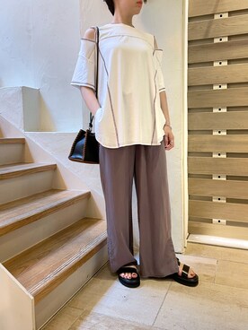 T.yukikoさん（レディース・156cm）の夏コーディネート