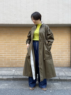 「B2nd」｜「アイテム（その他アウター）」を使った、T.yukikoさん（レディース・156cm）の冬コーディネート