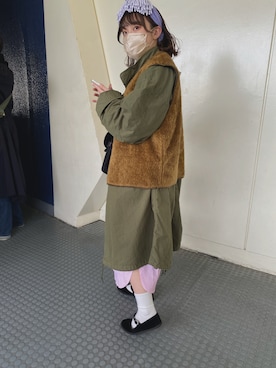 歌さん（レディース・152cm）の冬コーディネート