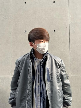 「sacai」｜kaっすさん（メンズ・175cm・10代）の秋コーディネート