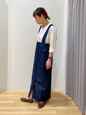 「カットミラノ」｜SHIRAMIZUさん（レディース・159cm）の夏コーディネート
