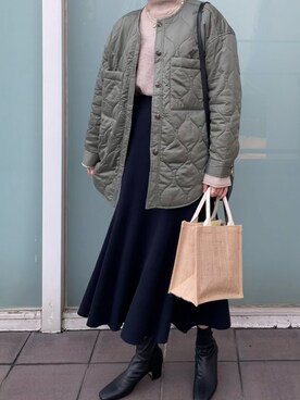 安さん(レディース・166cm)の春コーディネート