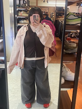 「Heather（ヘザー）のアイテム（バッグ）」を使った、えなじーさん（レディース・156cm）の夏コーディネート