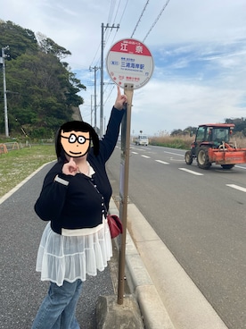 「Heather（ヘザー）のアイテム（バッグ）」を使った、えなじーさん（レディース・156cm）の夏コーディネート