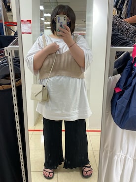 「Java（ジャバ）のアイテム」を使った、えなじーさん（レディース・156cm）の秋コーディネート