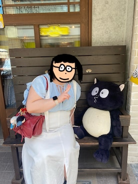 「Avail（アベイル）のアイテム」を使った、えなじーさん（レディース・156cm）の夏コーディネート