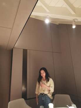 「Khaite（ケイト）のアイテム」を使った、BYTWさん（レディース・160cm）の秋コーディネート