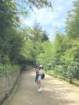 「PULL&BEAR（プルアンドベア）のアイテム（パンツ）」を使った、BYTWさん（レディース・160cm）の夏コーディネート