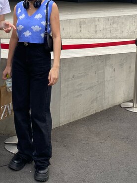 「shein」｜ogida kayaさん（レディース・156cm）の夏コーディネート