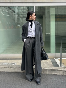 「アイテム（ジャケット/アウター）」を使った、あさのさん（レディース・160cm・30代）の秋コーディネート