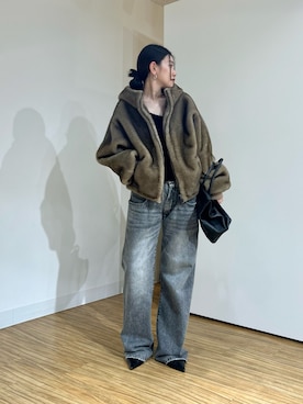 「アイテム（ボストンバッグ）」を使った、あさのさん（レディース・160cm・30代）の夏コーディネート