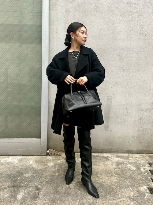 未使用に近い Whim Gazette 【Hoaw.】スクエアブーツ 23AW Hoaw.】ニーハイブーツ（ブーツ）｜Whim Gazette（ウィム