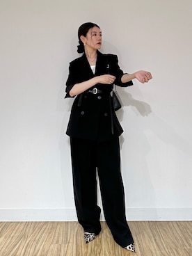 「アイテム（テーラードジャケット）」を使った、あさのさん（レディース・160cm・30代）の秋コーディネート