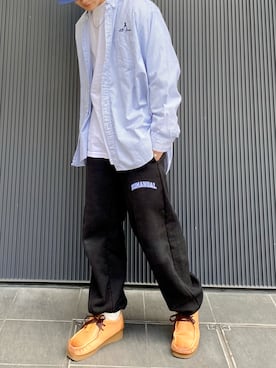 「Dickies（ディッキーズ）のアイテム（トップス）」を使った、tsukasa さん（メンズ・165cm）の春コーディネート