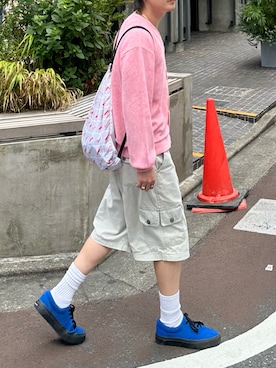 「WISM（ウィズム）のアイテム」を使った、tsukasa さん（メンズ・165cm）の夏コーディネート