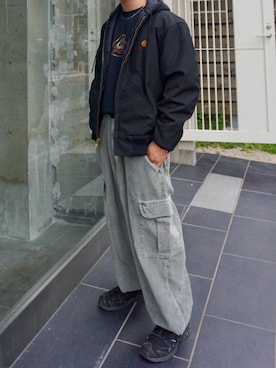 「Levi's（リーバイス）のアイテム（パンツ）」を使った、tsukasa さん（メンズ・165cm）の冬コーディネート