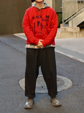 「CAMPER（カンペール）のアイテム」を使った、tsukasa さん（メンズ・165cm）の秋コーディネート
