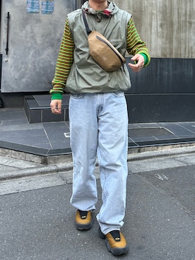 「OAKLEY（オークリー）のアイテム」を使った、tsukasa さん（メンズ・165cm）の春コーディネート