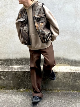 「GRAVIS（グラヴィス）のアイテム」を使った、tsukasa さん（メンズ・165cm）の冬コーディネート