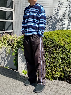 「LACOSTE（ラコステ）のアイテム」を使った、tsukasa さん（メンズ・165cm）の春コーディネート