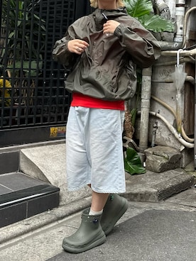 「crocs（クロックス）のアイテム」を使った、tsukasa さん（メンズ・165cm）の夏コーディネート