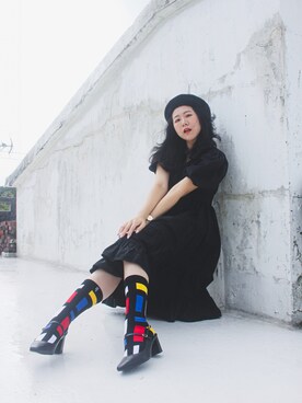 「SOUNDS GOOD（サウンズグッド）のアイテム」を使った、阿霽 JILL YANGさん（レディース・163cm）の秋コーディネート