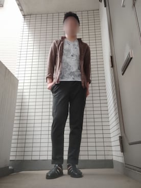 Leonさん（メンズ・177cm）の夏コーディネート