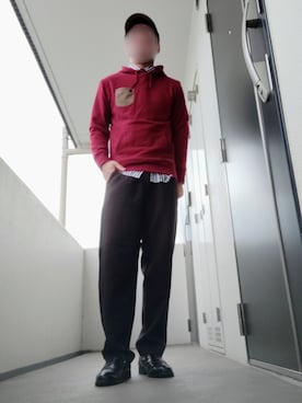 「NANO universe（ナノユニバース）のアイテム（フォーマルスーツ/小物）」を使った、Leonさん（メンズ・177cm）の秋コーディネート