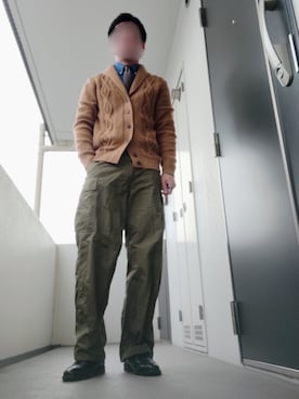 「417 EDIFICE（フォーワンセブンエディフィス）のアイテム（フォーマルスーツ/小物）」を使った、Leonさん（メンズ・177cm）の冬コーディネート