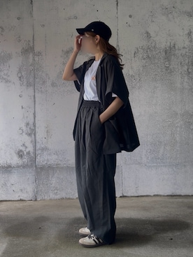 「MONO-MART（モノマート）のアイテム」を使った、chappyさん（レディース・160cm）の春コーディネート
