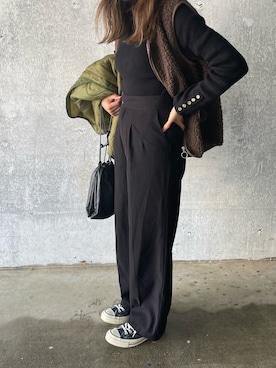 chappyさん（レディース・160cm）の冬コーディネート