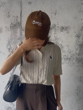 「U.S. POLO ASSN.（ユーエスポロアッスン）のアイテム」を使った、chappyさん（レディース・160cm）の春コーディネート