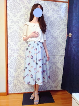 みやのさん（レディース・160cm）の夏コーディネート