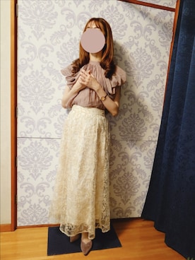「アイテム（腕時計）」を使った、みやのさん（レディース・160cm）の秋コーディネート