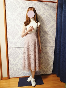 「アイテム（腕時計）」を使った、みやのさん（レディース・160cm）の秋コーディネート