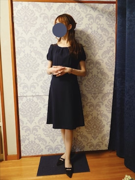 「アイテム（腕時計）」を使った、みやのさん（レディース・160cm）の秋コーディネート