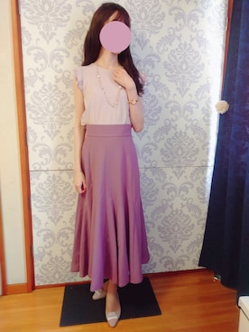 みやのさん（レディース・160cm）の夏コーディネート